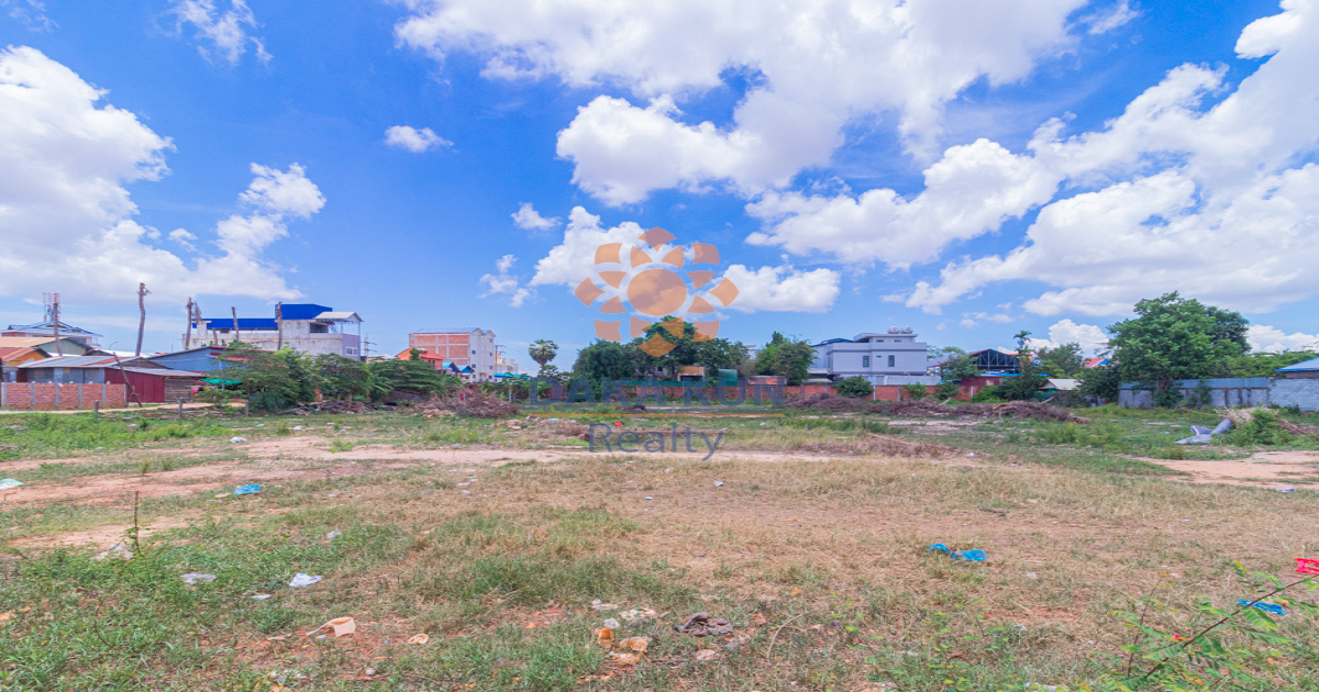 Land for Sale in Siem Reap City-Sala Kamreuk