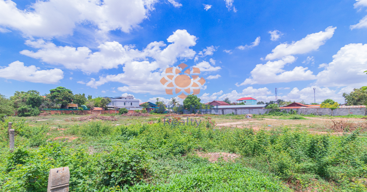Land for Sale in Siem Reap City-Sala Kamreuk