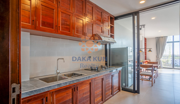 1 Bedroom Apartment for Rent with Pool in Krong Siem Reap-Sala Kamreuk