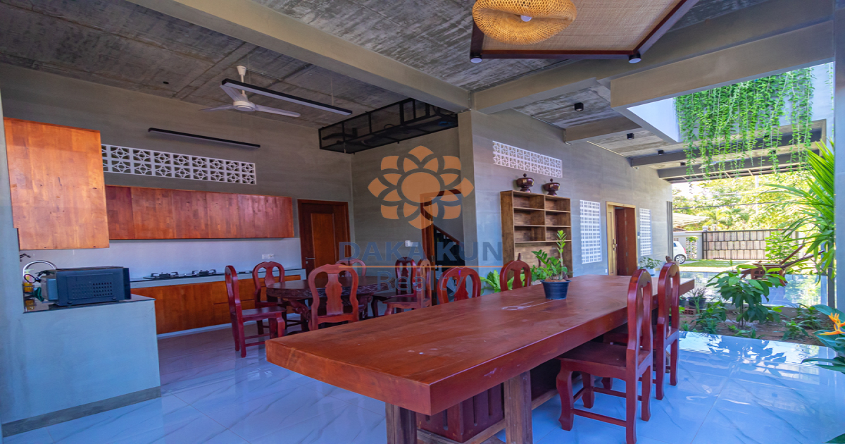 3 Bedrooms House for Rent in Siem Reap City-Sala Kamruek