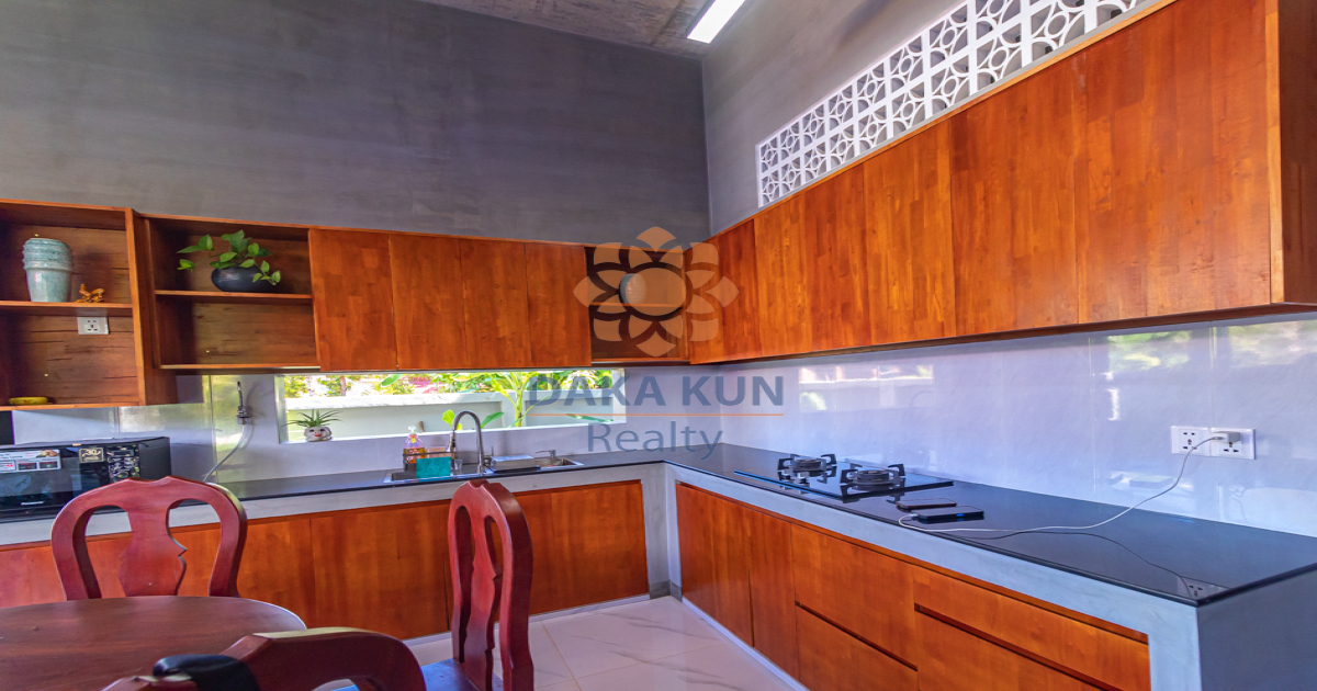 3 Bedrooms House for Rent in Siem Reap City-Sala Kamruek