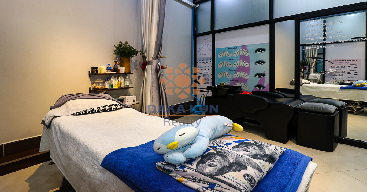 Salon Business for Sale in Siem Reap City Center, Night Market