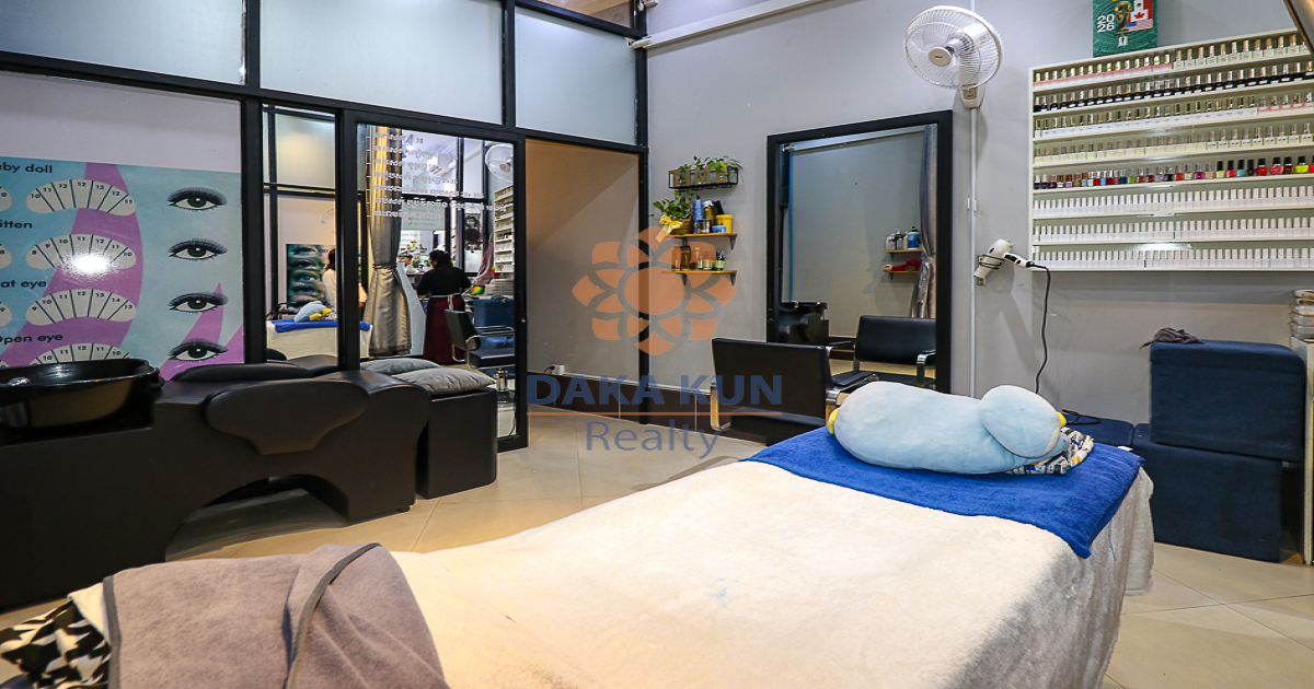 Salon Business for Sale in Siem Reap City Center, Night Market