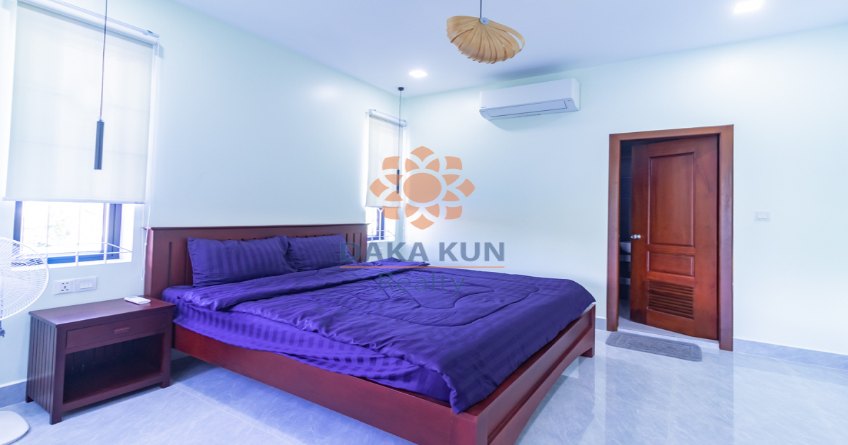 3 Bedrooms House for Rent in Siem Reap City-Sala Kamruek