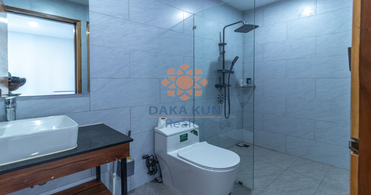 1 Bedroom Apartment for Rent Close to the Center of Siem Reap City in Svay Dangkum