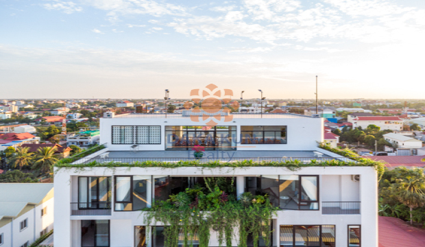 1 Bedroom Apartment for Rent with Pool in Krong Siem Reap-Sala Kamreuk