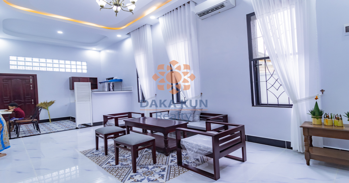 2 Bedrooms House for Rent in Siem Reap City-Sala Kamruek