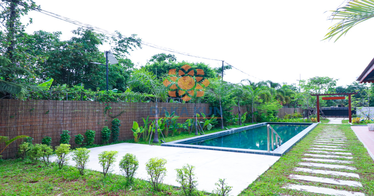 Modern Villa with Swimming Pool for Rent in Siem Reap City