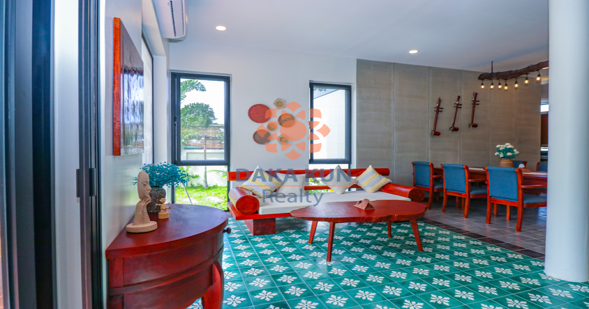 Villa with Swimming Pool for Rent in Siem Reap City