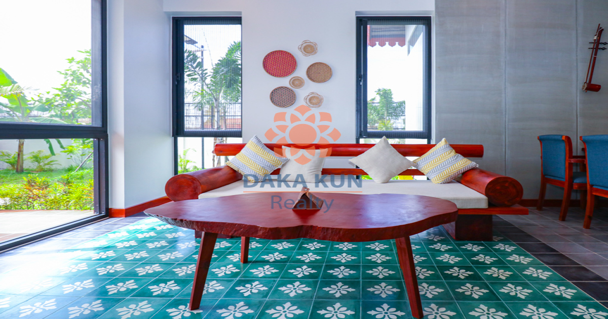 Modern Villa with Swimming Pool for Rent in Siem Reap City