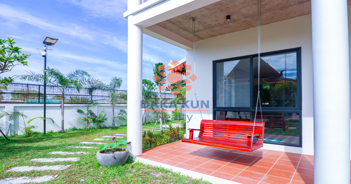 Modern Villa with Swimming Pool for Rent in Siem Reap City
