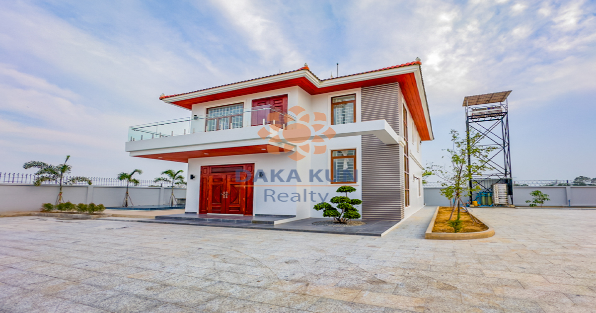 Villa with Swimming Pool for Rent in Siem Reap City - Sambuor