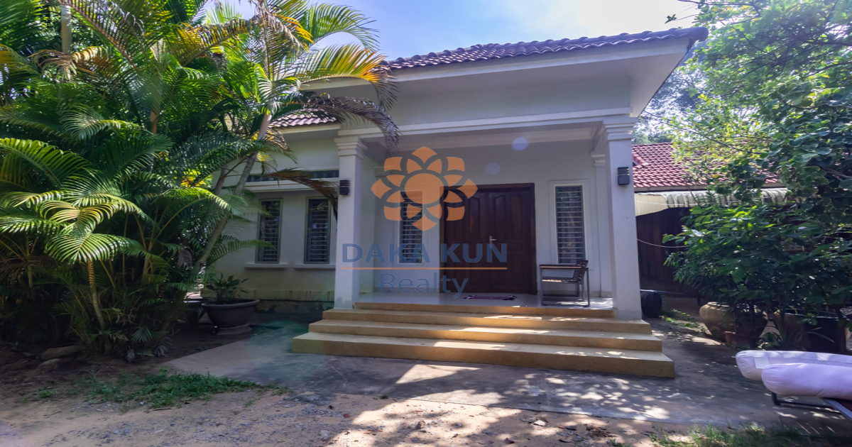 2 Bedrooms House for Rent in Siem Reap City-Sla Kram