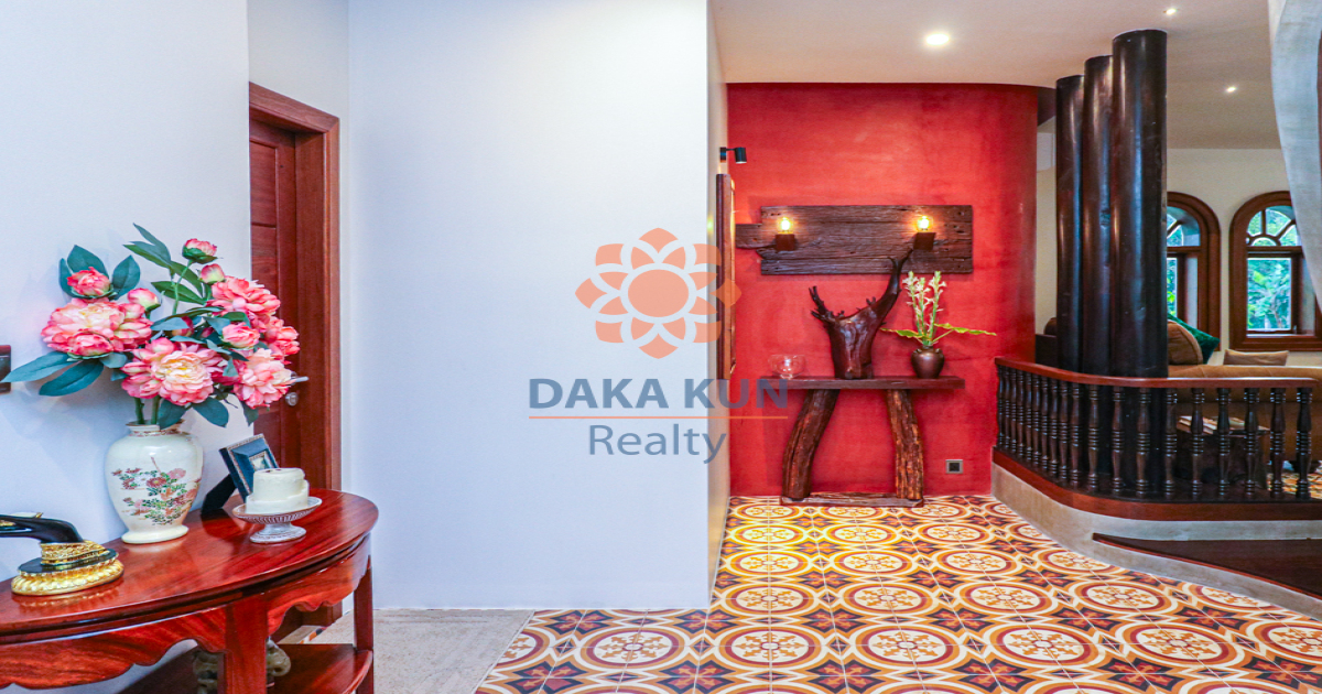 4-Bedroom House for Rent in Siem Reap City, Sala Kamreuk