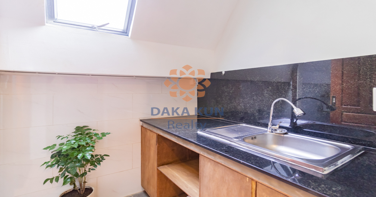 Studio Apartment (Twin Bed) for Rent in Siem Reap City-Svay Dangkum