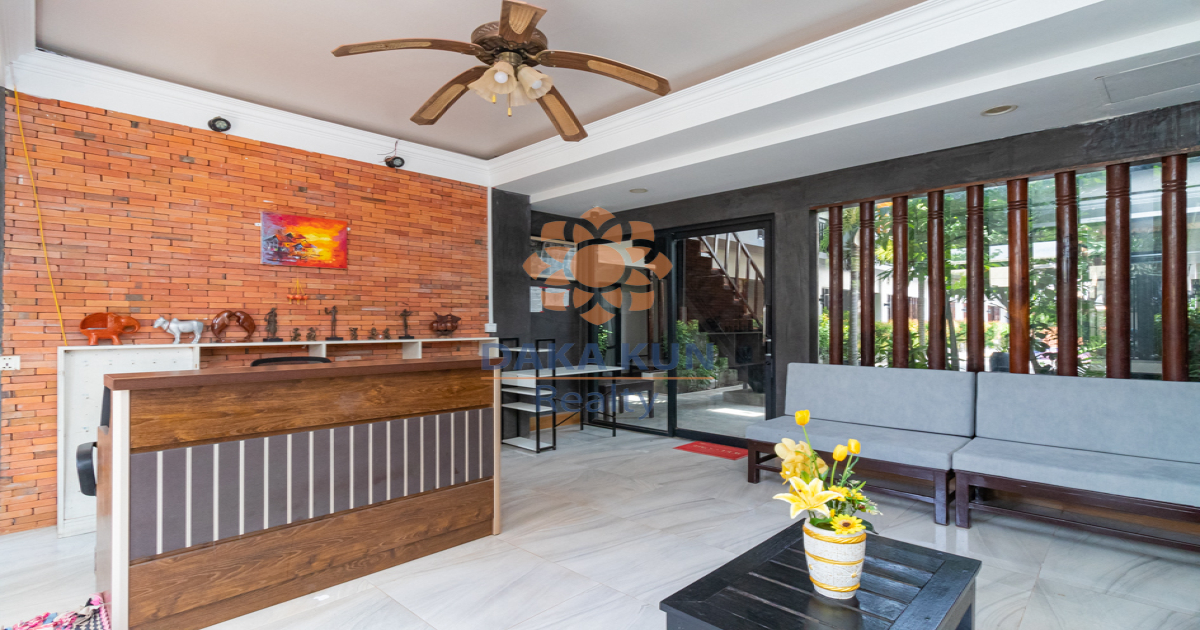 23 Bedrooms Hotel for Sale with Swimming Pool in Siem Reap