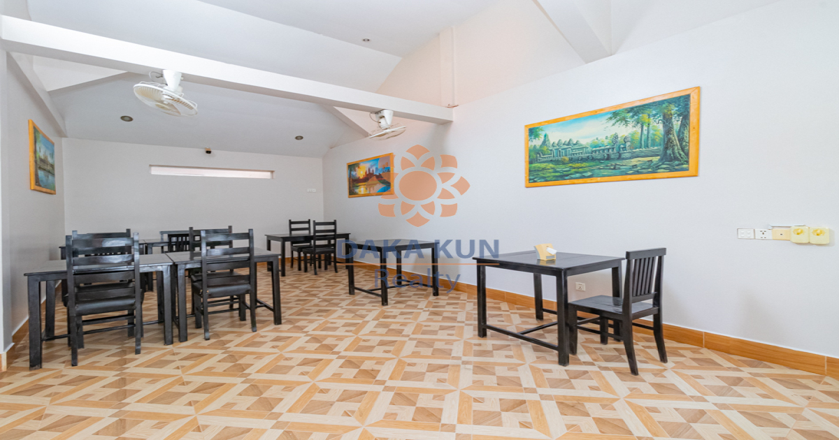 23 Bedrooms Hotel for Sale with Swimming Pool in Siem Reap