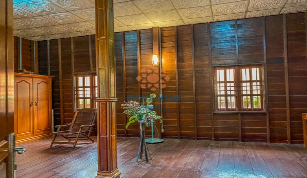 Wooden House for Sale in Siem Reap city-Sala Kamreuk
