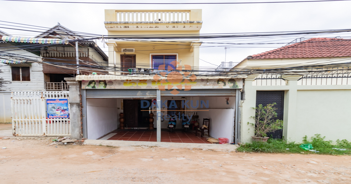 4 Bedrooms House for Sale in Siem Reap City-Svay Dangkum