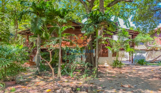 Wooden House for Rent in Sala Kamreuk, Siem Reap city