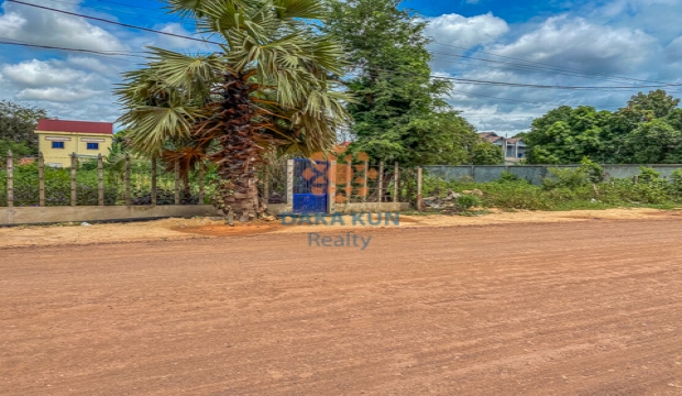 Land for Sale in Siem Reap city-Riverside