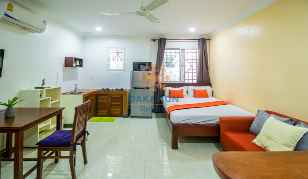 Studio Apartment for Rent in Krong Siem Reap-Sala Kamreuk
