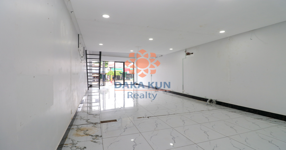 Commercial Space for Rent in Siem Reap City Center, on the Main Road
