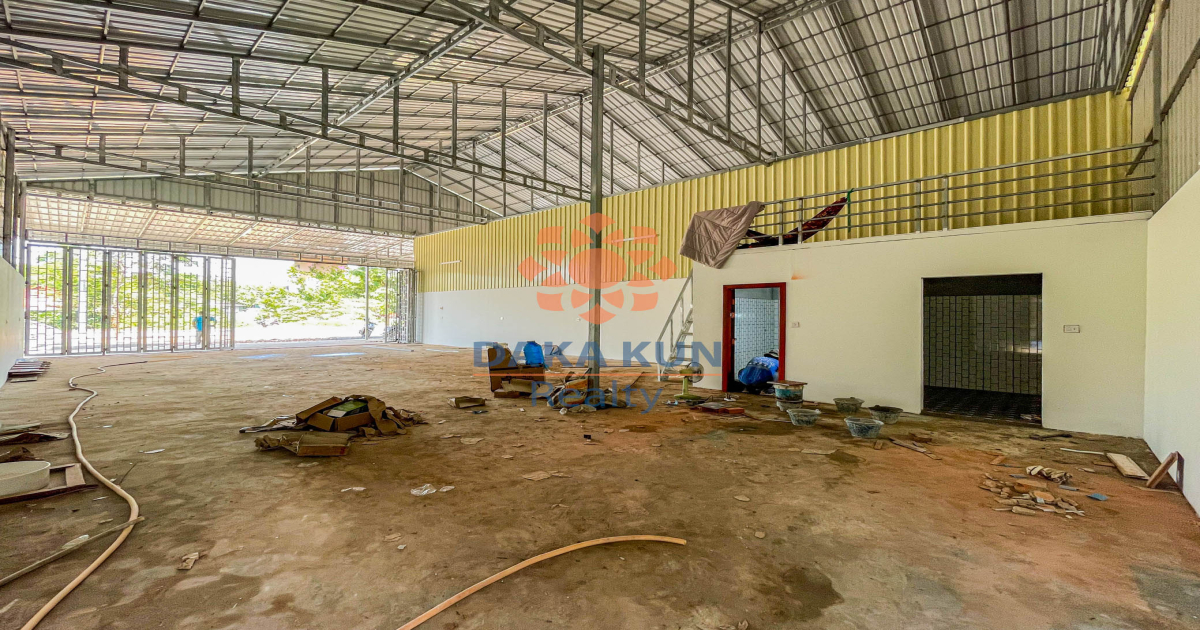 Warehouse for Rent in Siem Reap City, Ring road