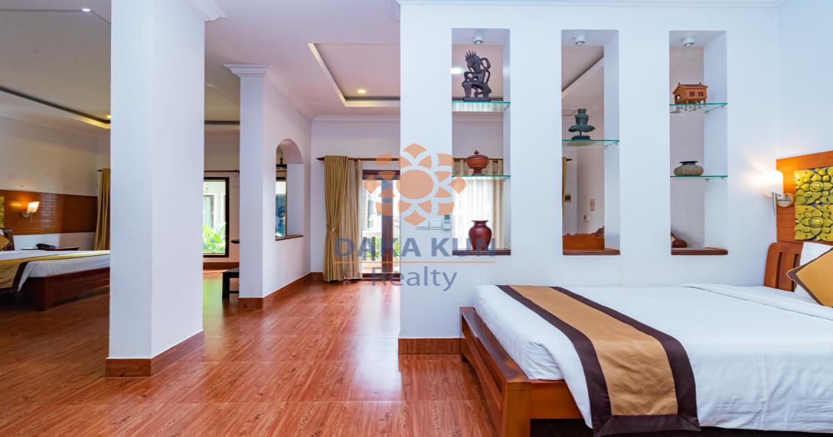 Hotel for Rent in Siem Reap City-Svay Dangkum