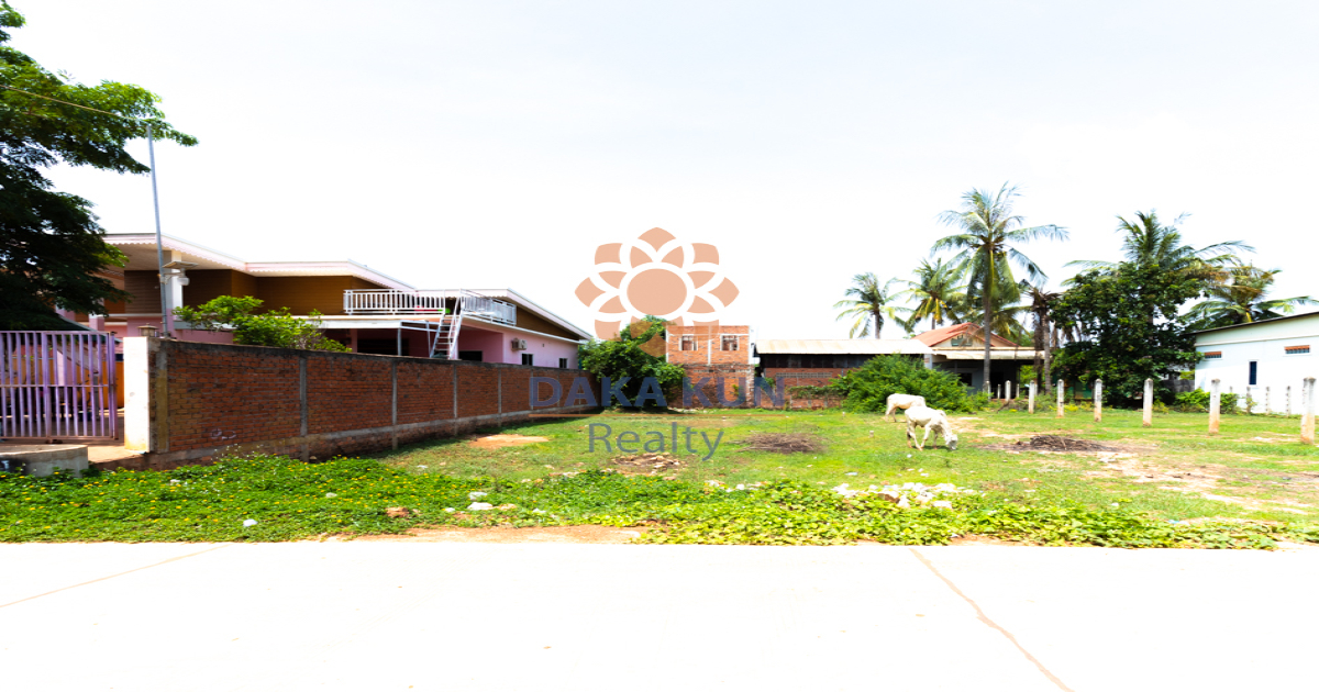 Land for Sale in Siem Reap City-Near Knar Market