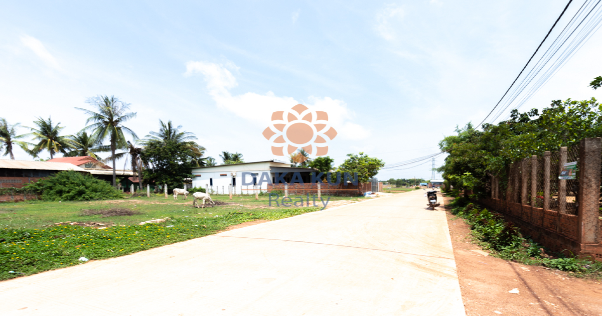 Land for Sale in Siem Reap City-Near Knar Market