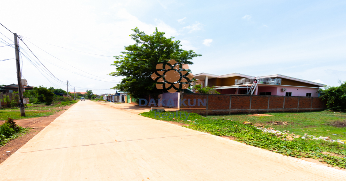 Land for Sale in Siem Reap City-Near Knar Market