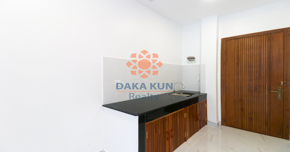 Studio Apartment for Rent in Siem Reap City, Wat Bo