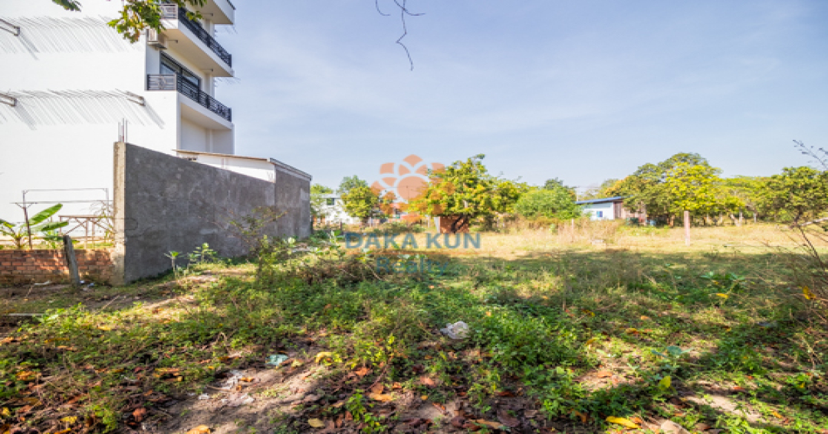 Land for Sale in Siem Reap City, on 15m road