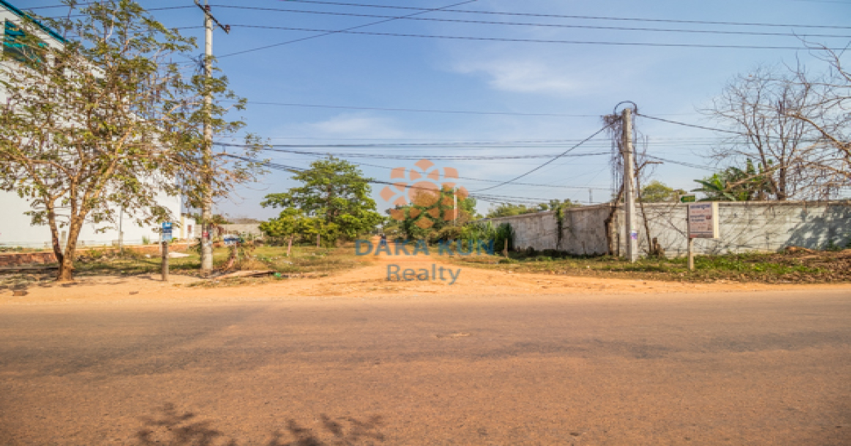 Land for Sale in Siem Reap City, on 15m road