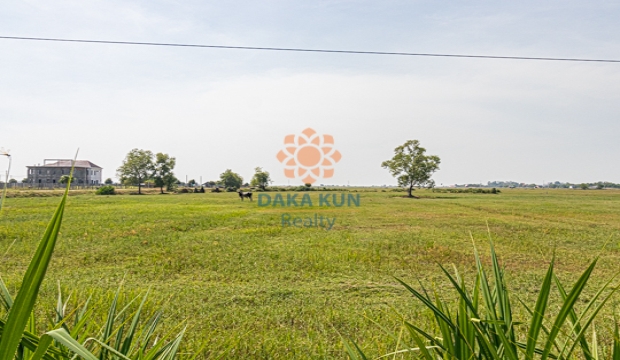 Land for Sale in Siem Reap-on Main Road 30m