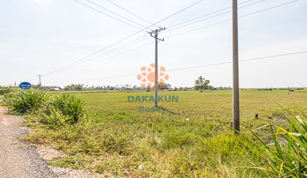 Land for Sale in Siem Reap-on Main Road 30m