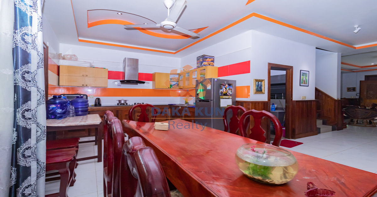4 Bedrooms House for Sale in Siem Reap City-Svay Dangkum