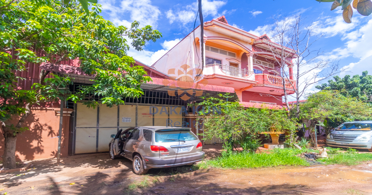 House and Warehouse for Sale In Siem Reap City