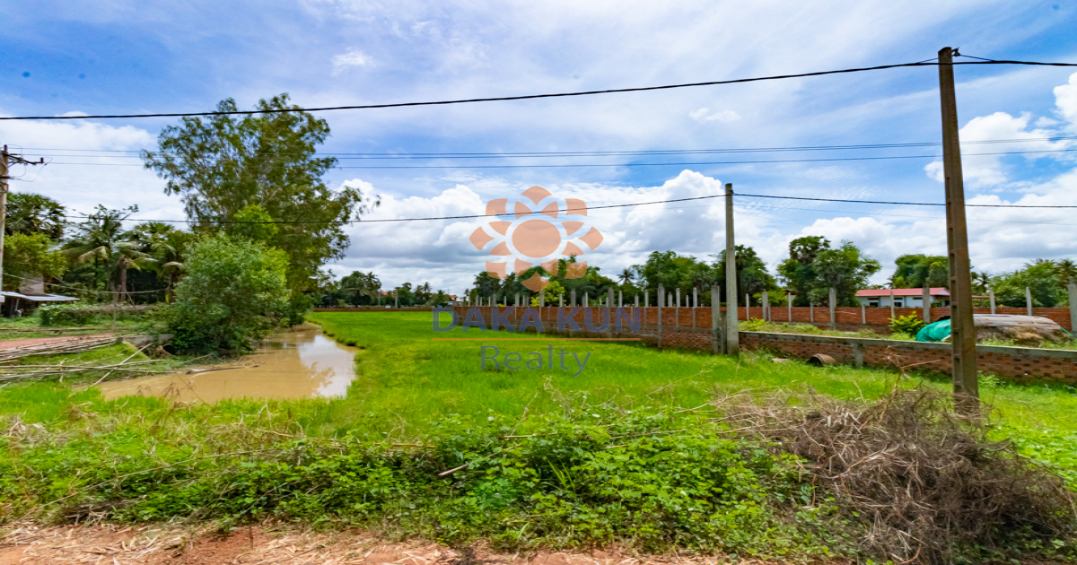 Land for Sale in Siem Reap City-Sambuor