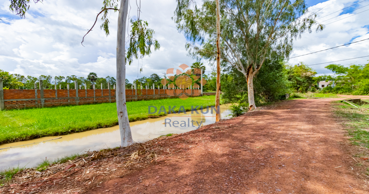 Land for Sale in Siem Reap City-Sambuor