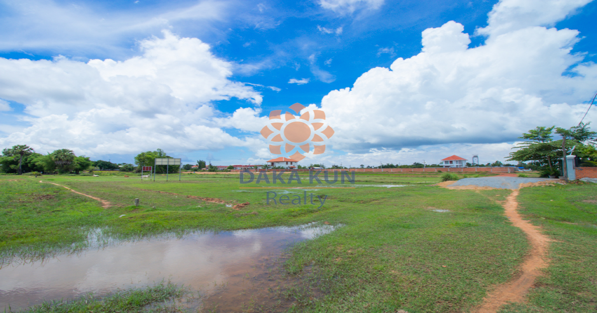 Urgent Land for Sale in​ Siem Reap City-Sambuor