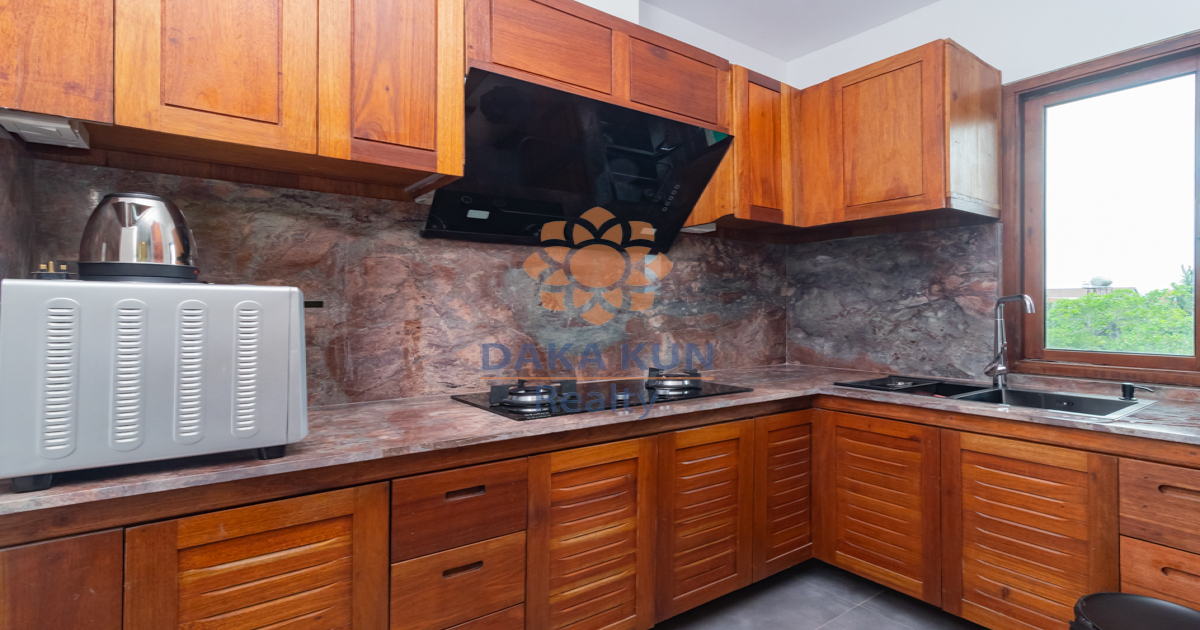 2 Bedrooms Apartment with Swimming Pool for Rent in Siem Reap City-Kok Chak