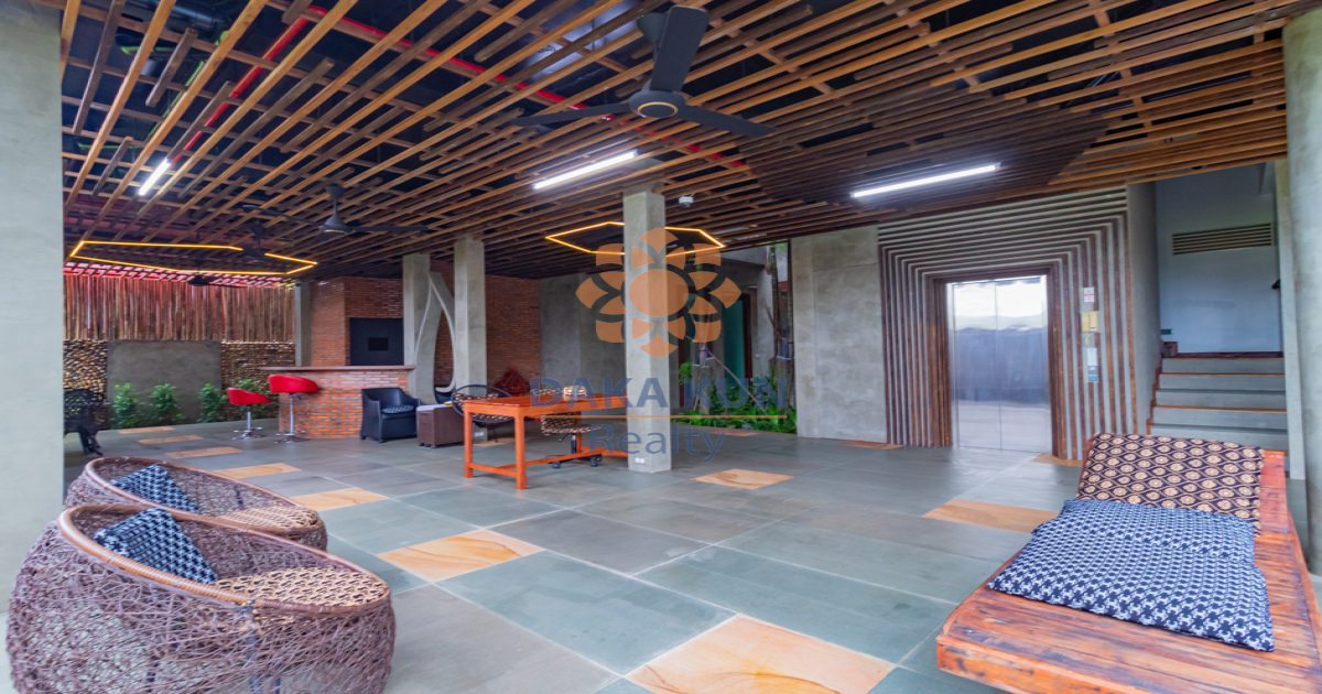 2 Bedrooms Apartment with Swimming Pool for Rent in Siem Reap City-Kok Chak