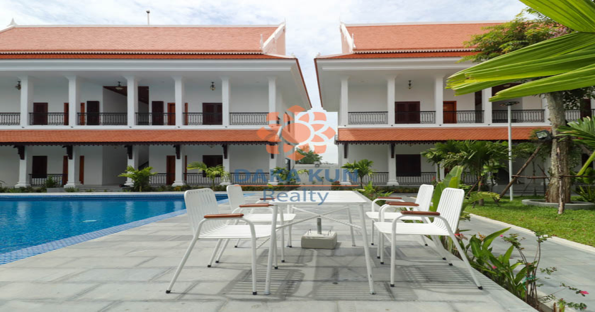 5-Villa Complex with Swimming Pool for Rent in Siem Reap City