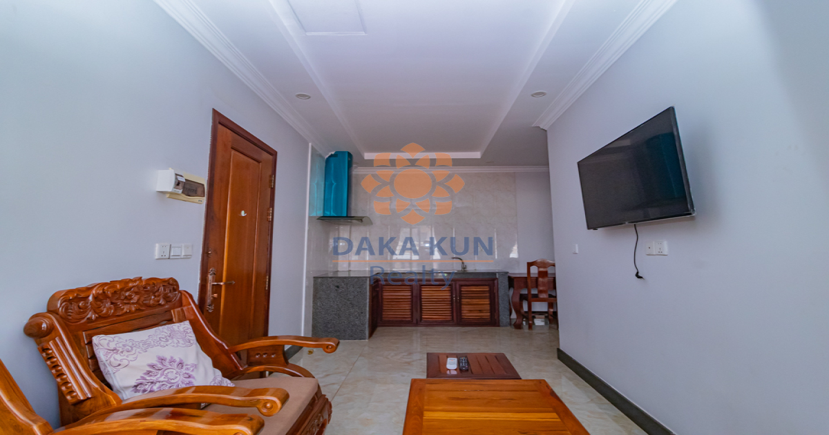 1 Bedroom Apartment for Rent in Siem Reap City-Taphul Road