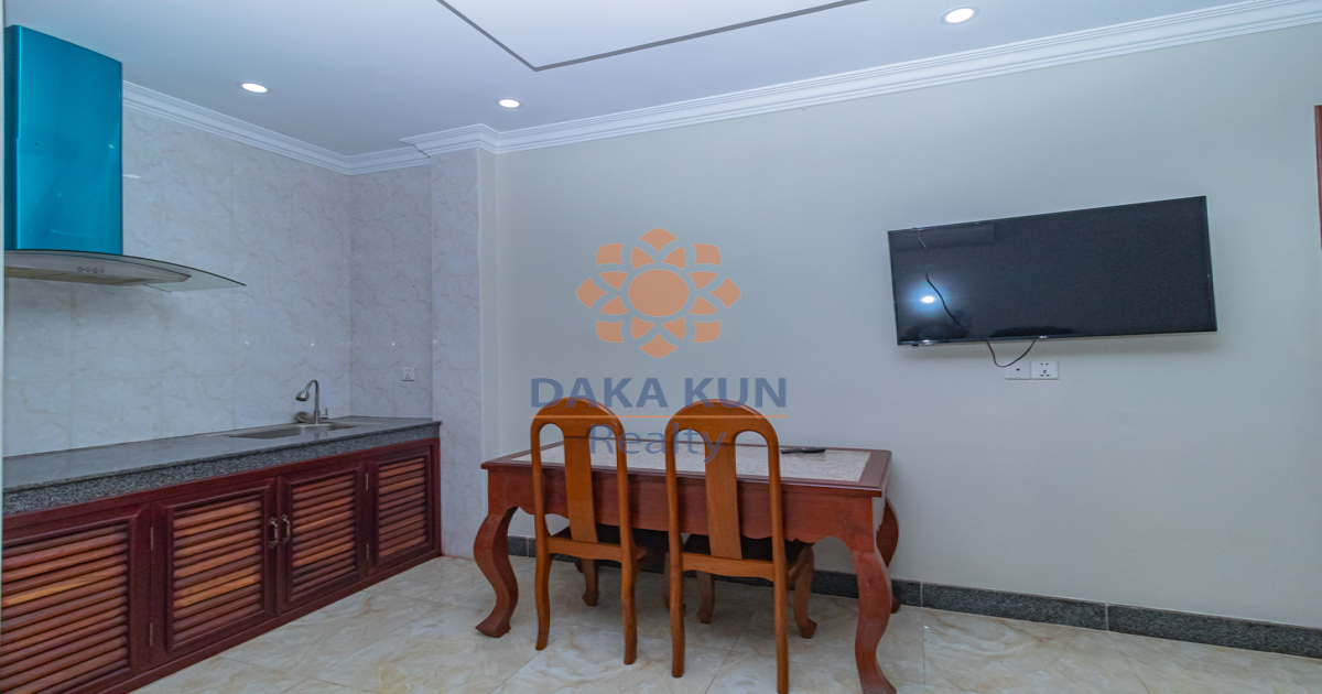 1 Bedroom Apartment with Twin Beds  for Rent in Siem Reap City-Svay Dangkum