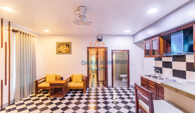 1 Bedroom Apartment for Rent with Swimming Pool in Krong Siem Reap-Svay Dangkum