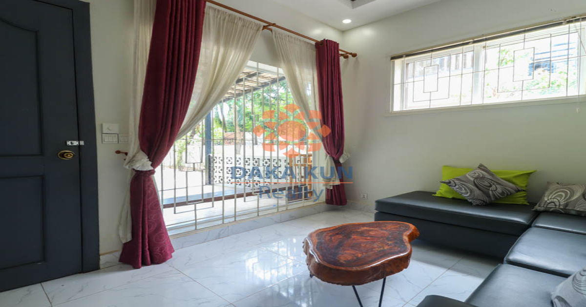 3-Bedroom House for Rent in Siem Reap City, near Bakheng Rd