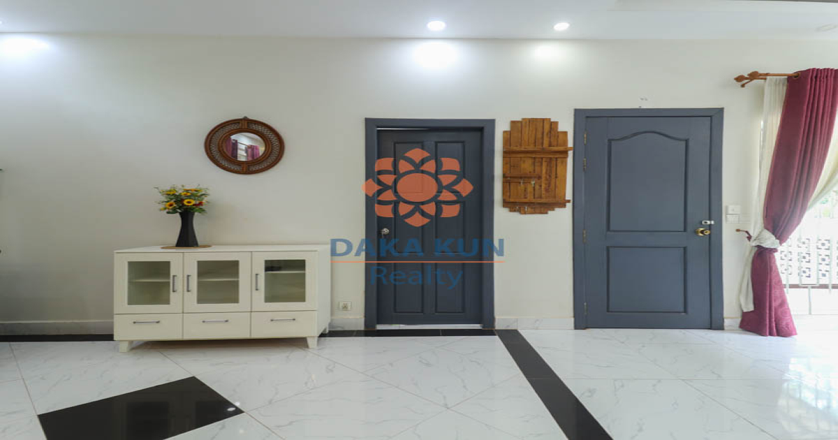 3-Bedroom House for Rent in Siem Reap City, near Bakheng Rd